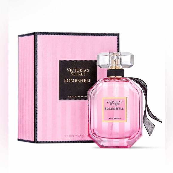 Bombshell Perfume 3.4oz and Rollerball .23oz Bombshell Seduction Lotion 8.4oz - Picture 2 of 11